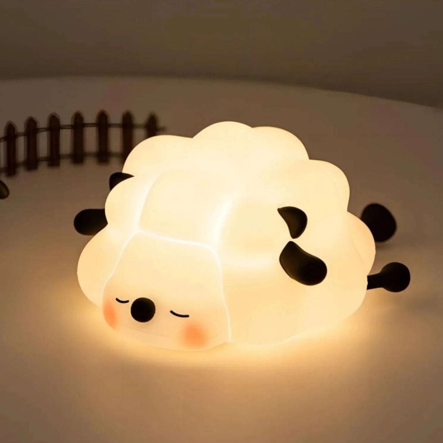 kawaiies-softtoys-plushies-kawaii-plush-Sleepy Sheep Bunny Panda LED Night Light Collection Home Decor