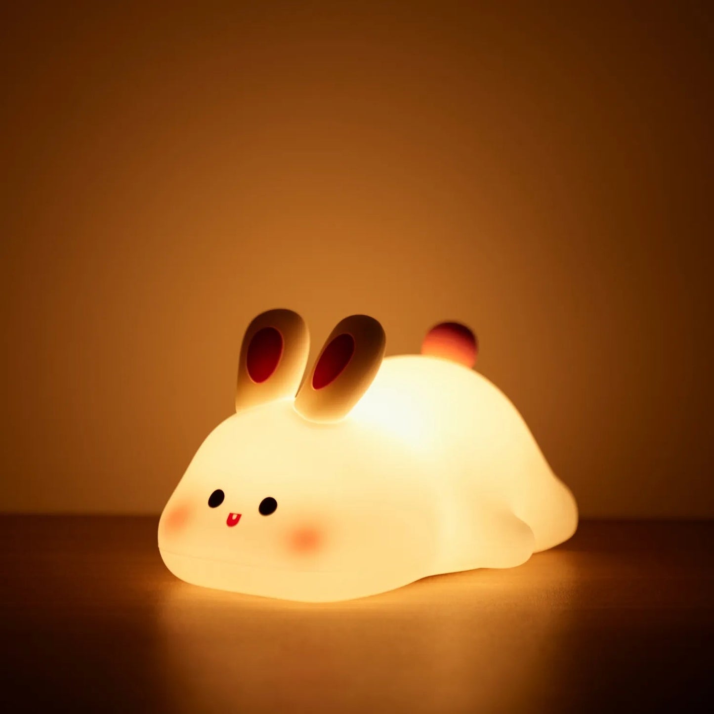 kawaiies-softtoys-plushies-kawaii-plush-Sleepy Sheep Bunny Panda LED Night Light Collection Home Decor Bunny