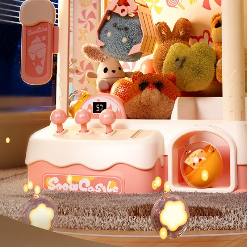 kawaiies-softtoys-plushies-kawaii-plush-Snow Castle Ice Cream Mini Claw Machine | NEW Toys
