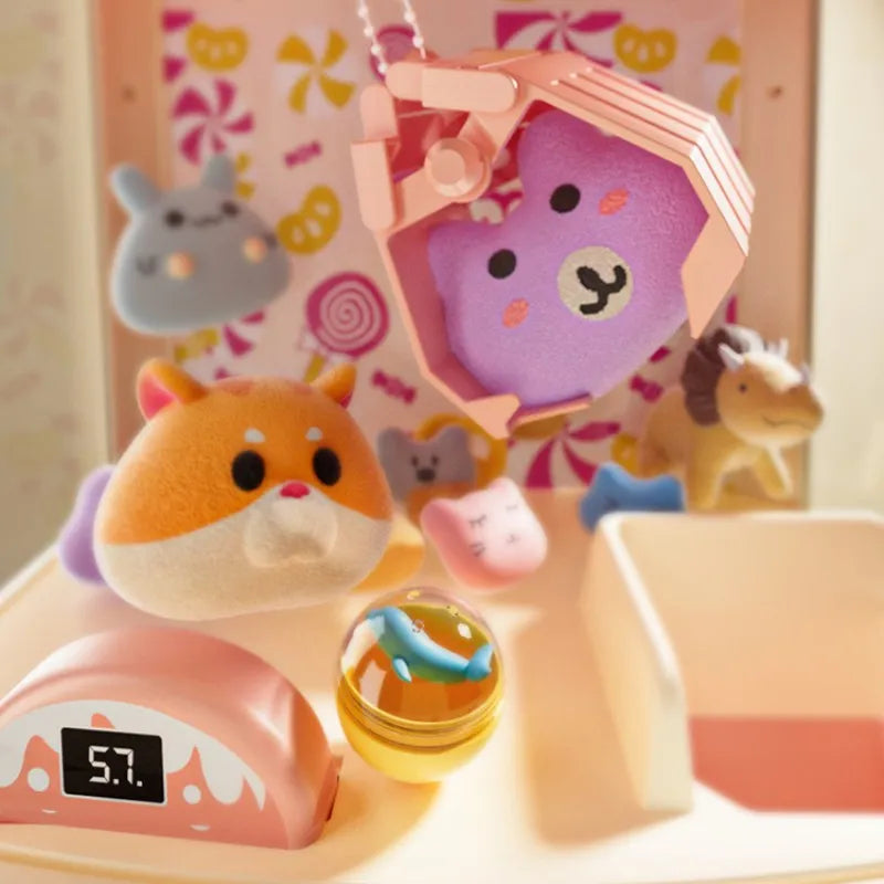 kawaiies-softtoys-plushies-kawaii-plush-Snow Castle Ice Cream Mini Claw Machine | NEW Toys
