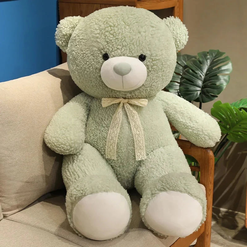kawaiies-softtoys-plushies-kawaii-plush-SnuggleBoo Giant Teddy Bear Plushies Soft toy Green 75cm