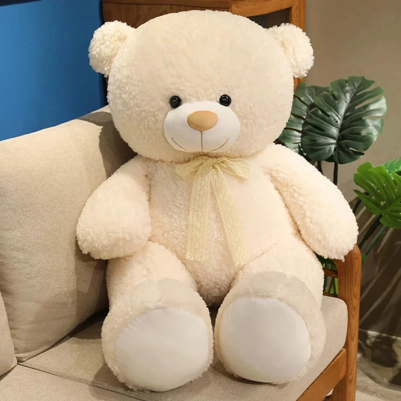 kawaiies-softtoys-plushies-kawaii-plush-SnuggleBoo Giant Teddy Bear Plushies Soft toy White 75cm