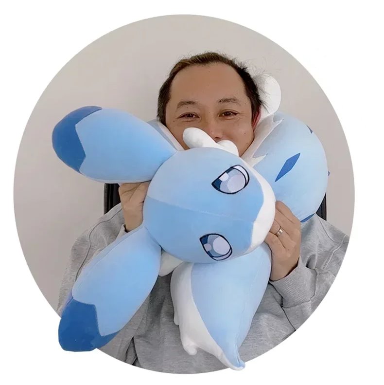 kawaiies-softtoys-plushies-kawaii-plush-Sofi the Long Kawaii Baby Blue Hybrid Dragon Plushie Soft toy