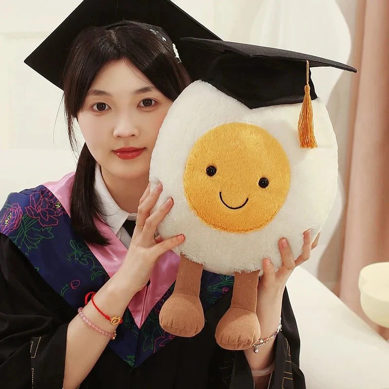 kawaiies-softtoys-plushies-kawaii-plush-Soft Graduate Egg Plush Soft toy