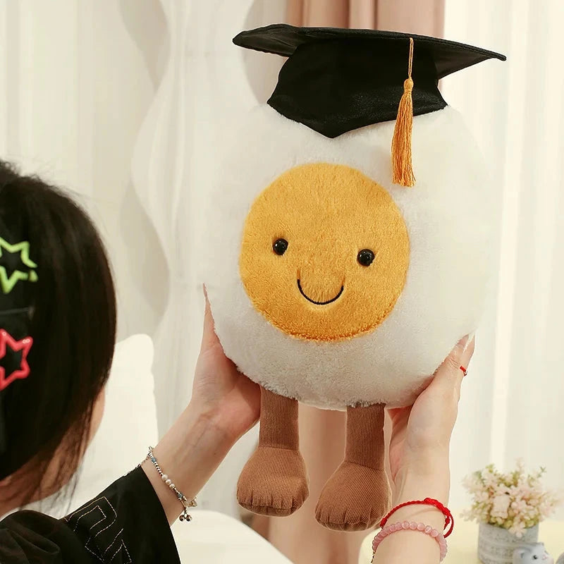kawaiies-softtoys-plushies-kawaii-plush-Soft Graduate Egg Plush Soft toy
