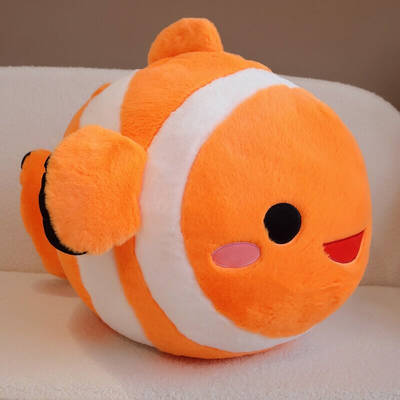 kawaiies-softtoys-plushies-kawaii-plush-Stripes the Cute Clownfish Plush Soft toy