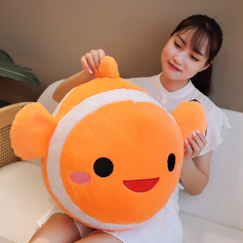 kawaiies-softtoys-plushies-kawaii-plush-Stripes the Cute Clownfish Plush Soft toy