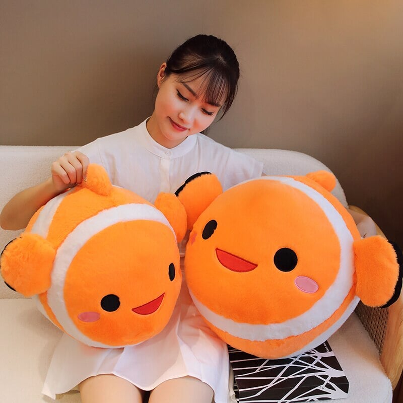 kawaiies-softtoys-plushies-kawaii-plush-Stripes the Cute Clownfish Plush Soft toy