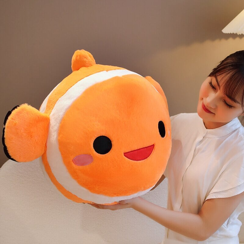 kawaiies-softtoys-plushies-kawaii-plush-Stripes the Cute Clownfish Plush Soft toy