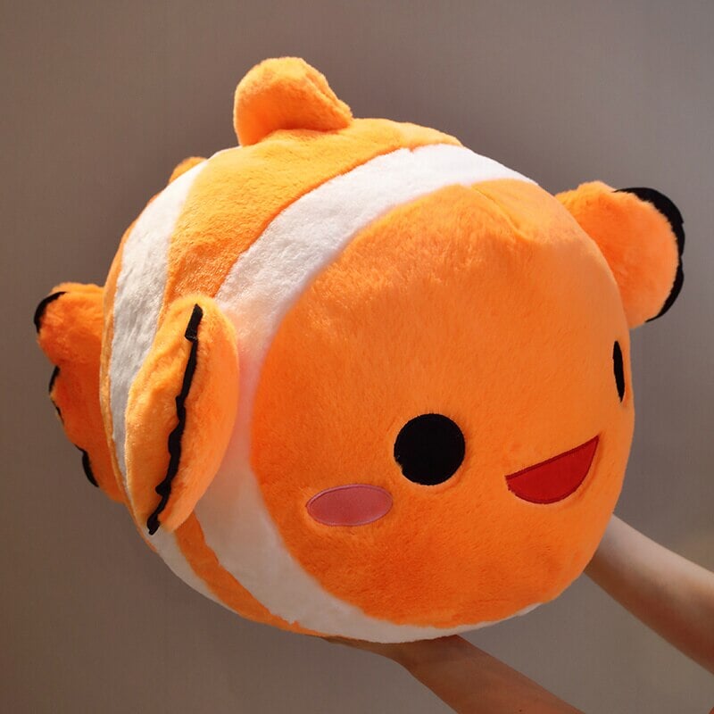 kawaiies-softtoys-plushies-kawaii-plush-Stripes the Cute Clownfish Plush Soft toy