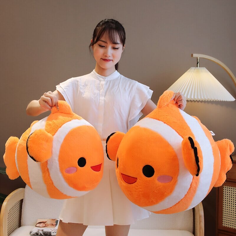 kawaiies-softtoys-plushies-kawaii-plush-Stripes the Cute Clownfish Plush Soft toy