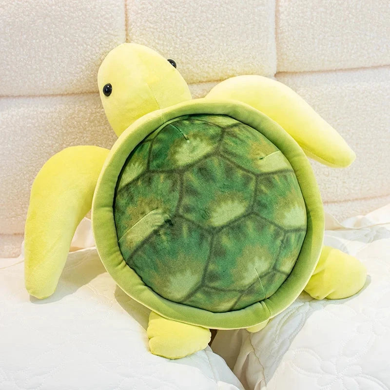 kawaiies-softtoys-plushies-kawaii-plush-Sunny & Shelly the Sea Turtle Plushies Soft toy Shelly (Green) 40cm