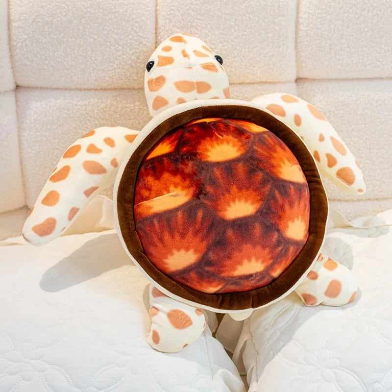 kawaiies-softtoys-plushies-kawaii-plush-Sunny & Shelly the Sea Turtle Plushies Soft toy Sunny (Brown) 40cm