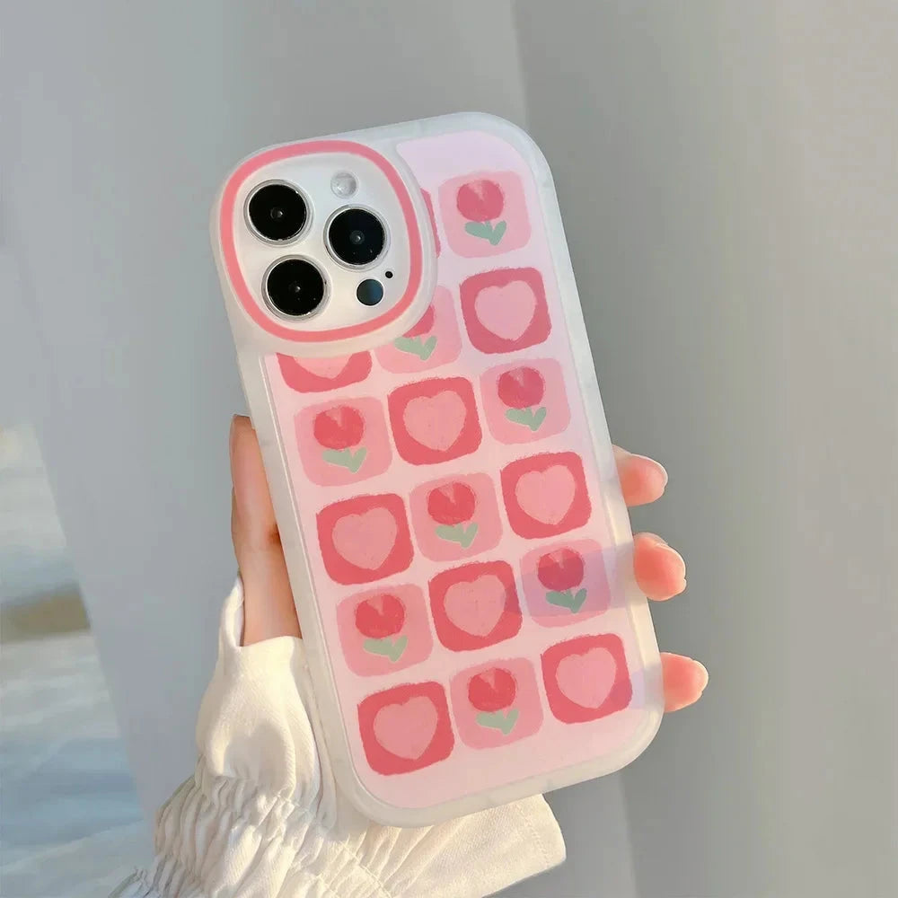 kawaiies-softtoys-plushies-kawaii-plush-Sweet Rose iPhone Case with Holder Accessories