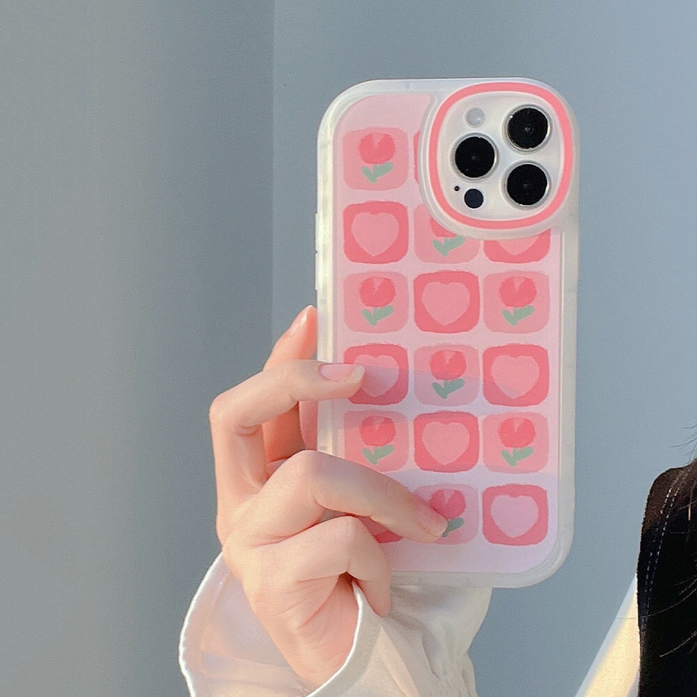 kawaiies-softtoys-plushies-kawaii-plush-Sweet Rose iPhone Case with Holder Accessories Case Only iPhone 11