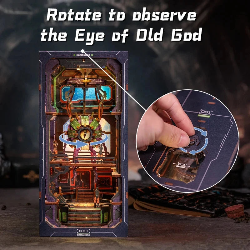 kawaiies-softtoys-plushies-kawaii-plush-The Eye of Old God Wooden Bookshelf Nook Kit Wooden Kit