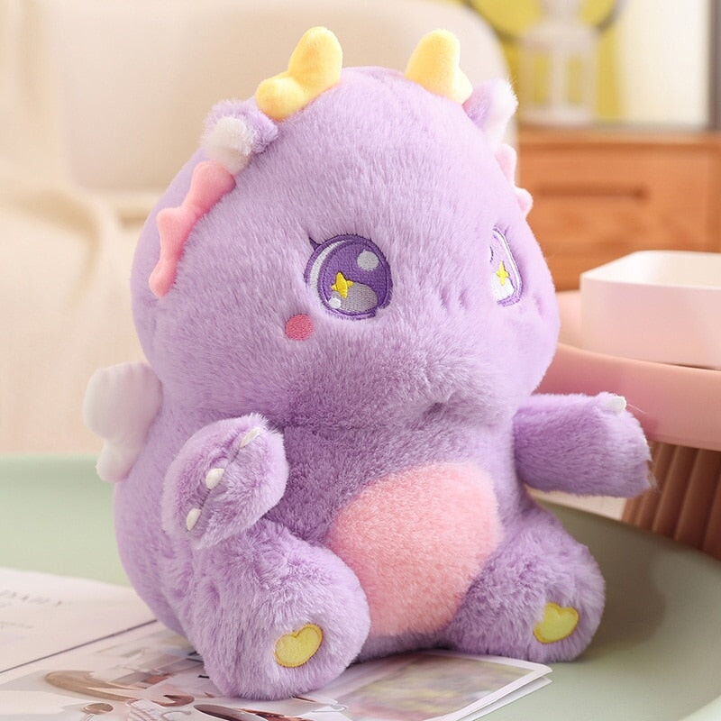 kawaiies-softtoys-plushies-kawaii-plush-The Fluffy Baby Dragon Plush Family | NEW