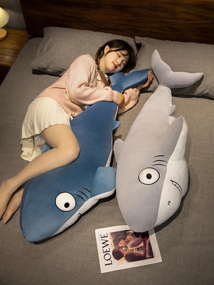 kawaiies-softtoys-plushies-kawaii-plush-The Friendly Cheeky Gray Blue Shark Plushies Soft toy