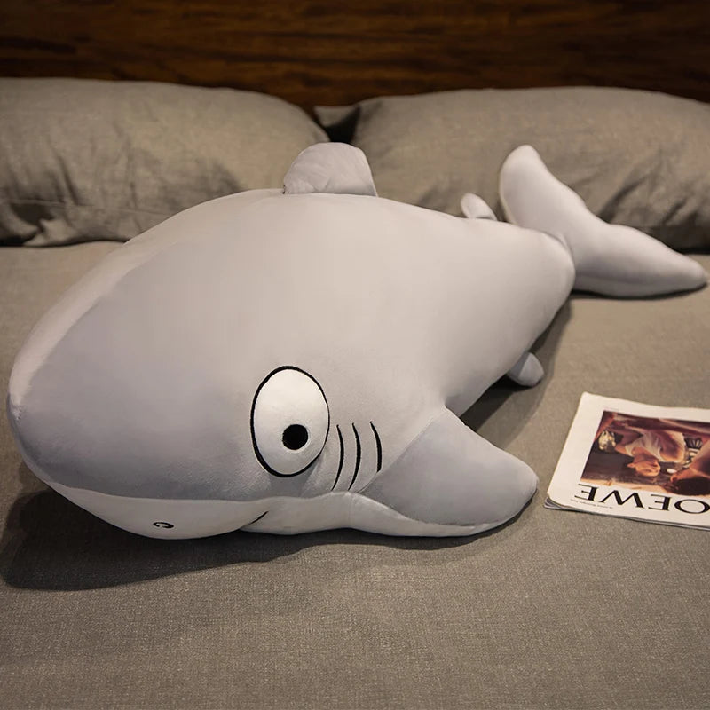 kawaiies-softtoys-plushies-kawaii-plush-The Friendly Cheeky Gray Blue Shark Plushies Soft toy
