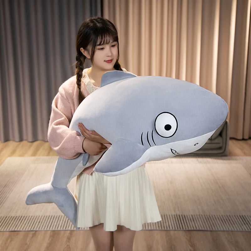 kawaiies-softtoys-plushies-kawaii-plush-The Friendly Cheeky Gray Blue Shark Plushies Soft toy