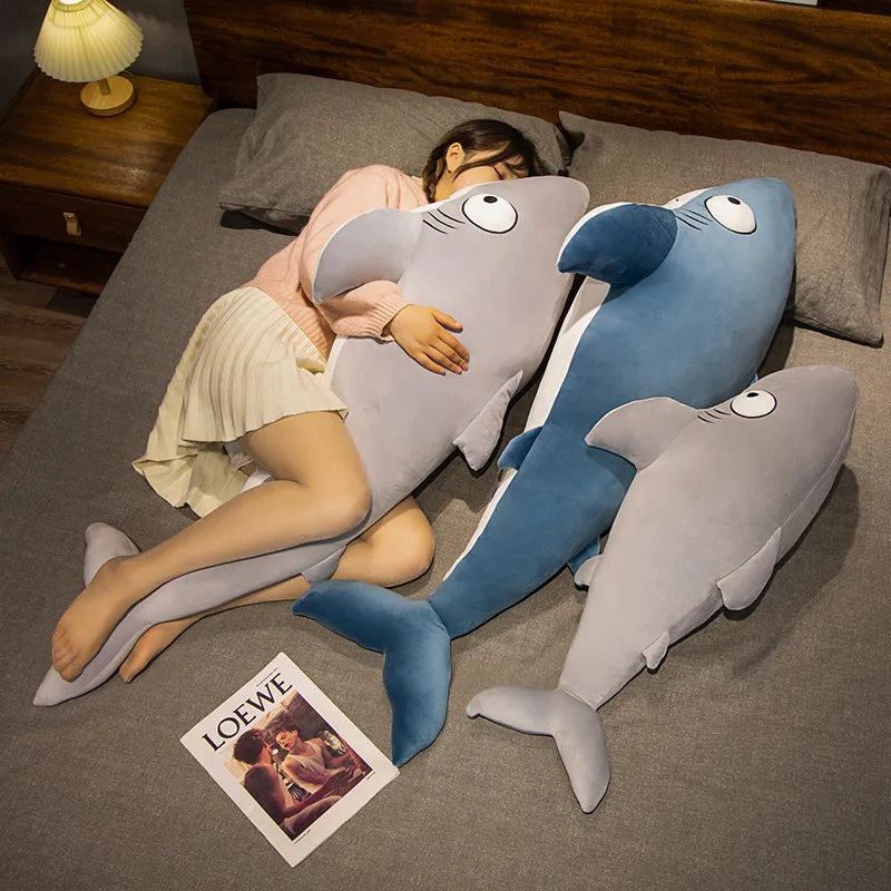 kawaiies-softtoys-plushies-kawaii-plush-The Friendly Cheeky Gray Blue Shark Plushies Soft toy