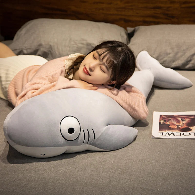 kawaiies-softtoys-plushies-kawaii-plush-The Friendly Cheeky Gray Blue Shark Plushies Soft toy