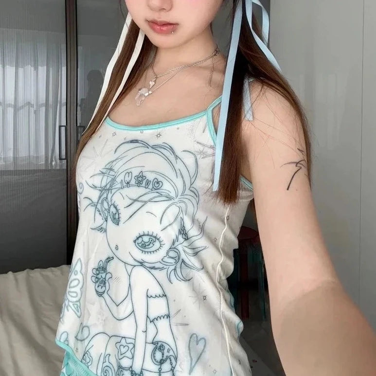 kawaiies-softtoys-plushies-kawaii-plush-Twinkle Bell Tank Top Women Tops S