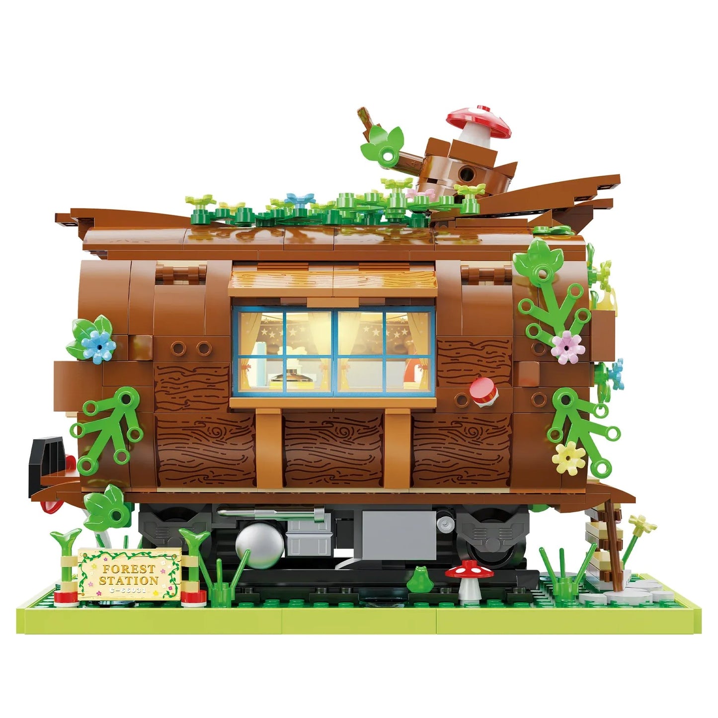 kawaiies-softtoys-plushies-kawaii-plush-Wooden Train Carriage Home Building Blocks Build it
