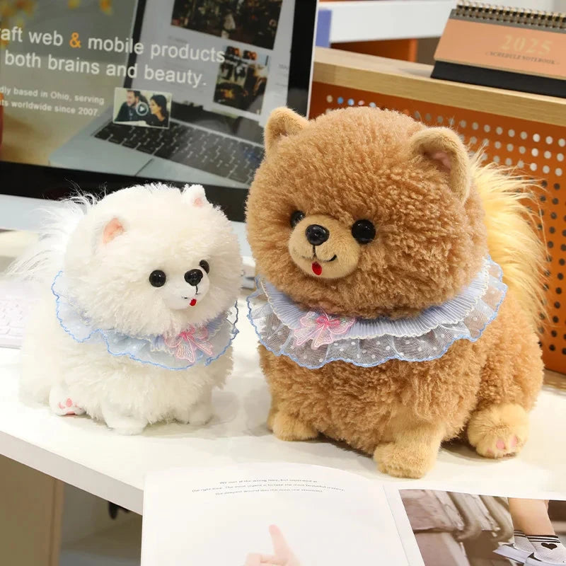 kawaiies-softtoys-plushies-kawaii-plush-Yumi and Koji the Pomeranian Dog Plushies Soft toy