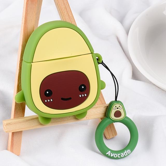 Avocado Airpods Case (1&2) - Kawaiies - Adorable - Cute - Plushies - Plush - Kawaii