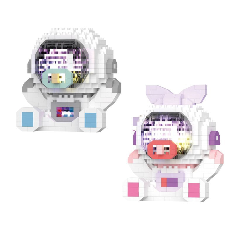 Baby Astronaut Nano Building Sets - Kawaiies - Adorable - Cute - Plushies - Plush - Kawaii