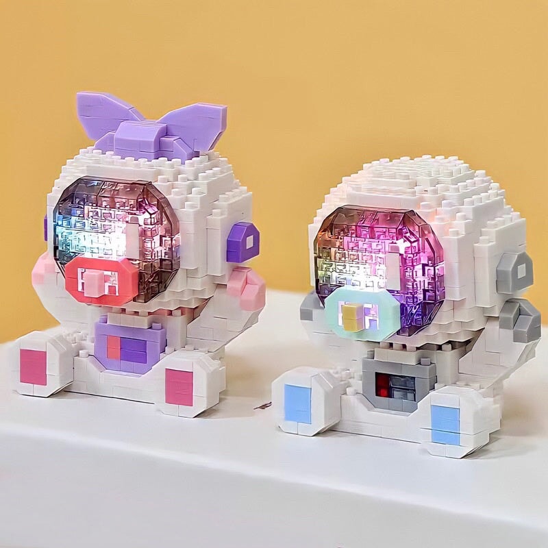 Baby Astronaut Nano Building Sets - Kawaiies - Adorable - Cute - Plushies - Plush - Kawaii