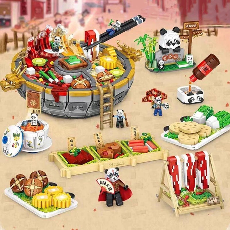 Royal Hot Pot Meal Micro Building Set | NEW - Kawaiies - Adorable - Cute - Plushies - Plush - Kawaii
