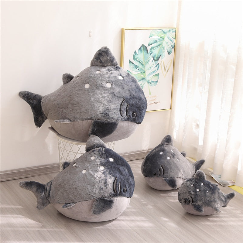 Chonky Shark Plush - Kawaiies - Adorable - Cute - Plushies - Plush - Kawaii