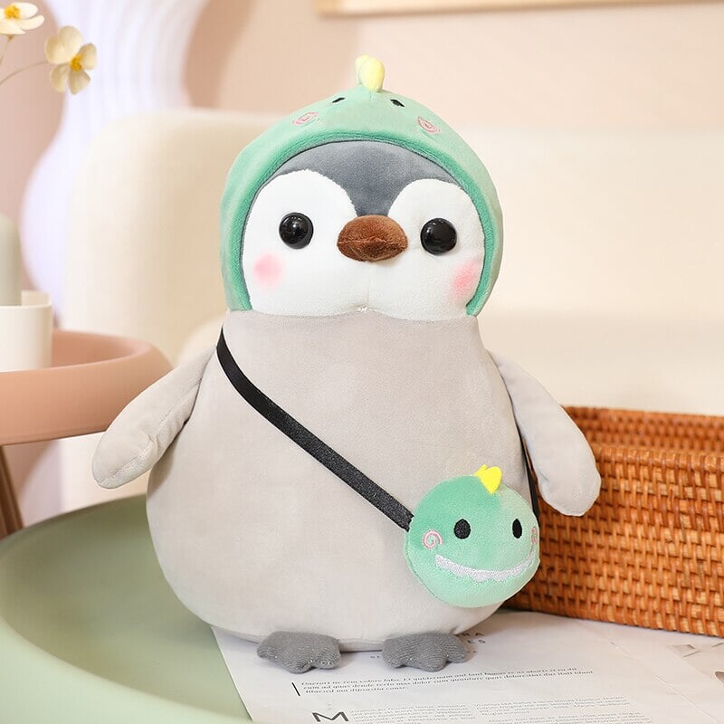 kawaiies-softtoys-plushies-kawaii-plush-Costume Party Penguin Squad | NEW Soft toy Dino 10in / 25cm 