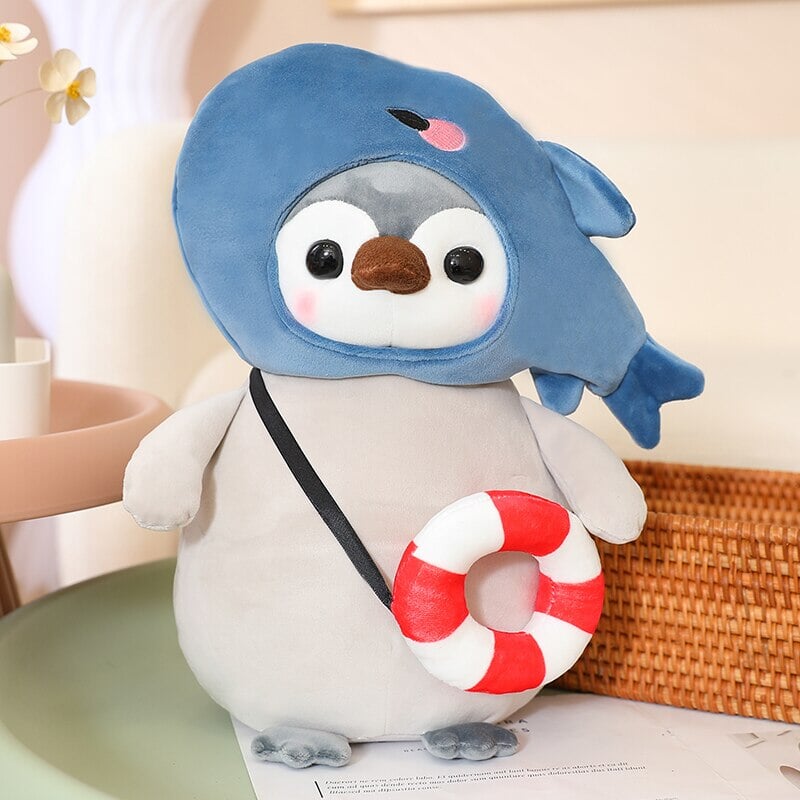 kawaiies-softtoys-plushies-kawaii-plush-Costume Party Penguin Squad | NEW Soft toy Fish 10in / 25cm 