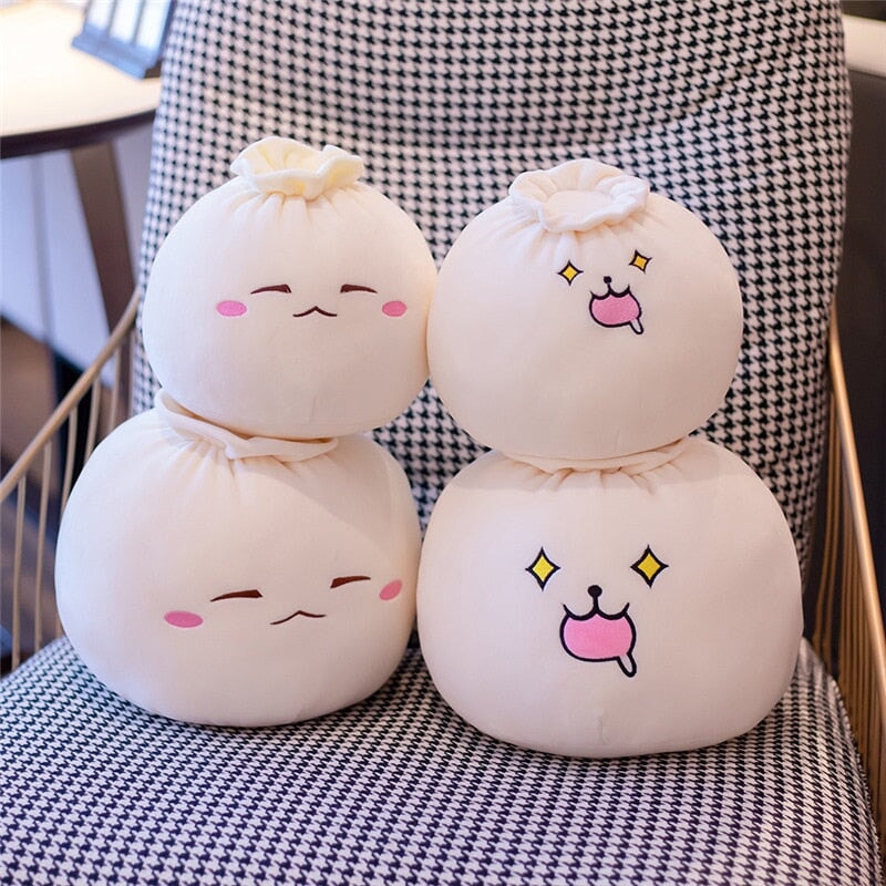 Cute Bao Bun Plushies - Kawaiies - Adorable - Cute - Plushies - Plush - Kawaii
