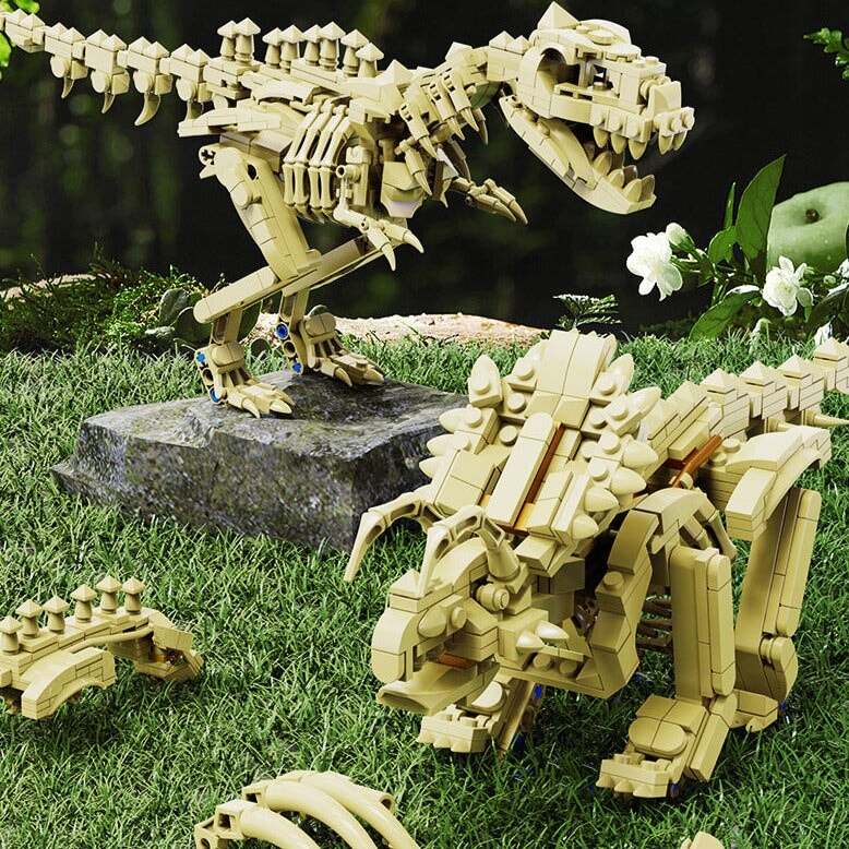 Dinosaur Fossil Skeletons Building Blocks Collection 2 | LIMITED STOCK - Kawaiies - Adorable - Cute - Plushies - Plush - Kawaii