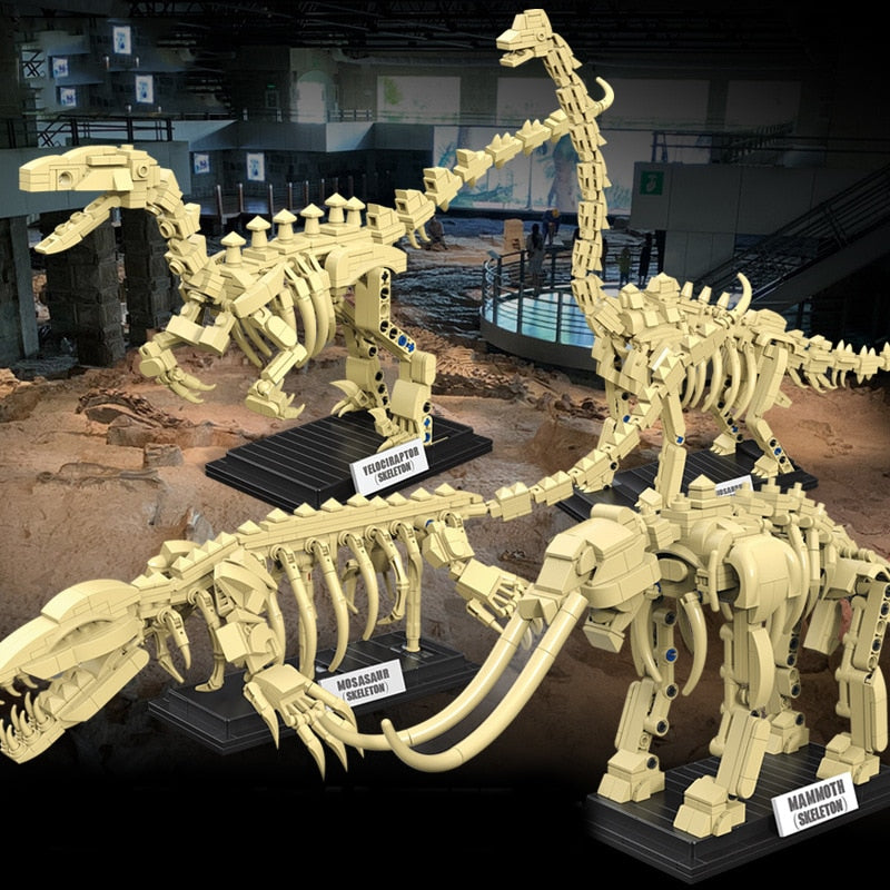 Dinosaur Fossil Skeletons Building Blocks Collection 2 | LIMITED STOCK - Kawaiies - Adorable - Cute - Plushies - Plush - Kawaii