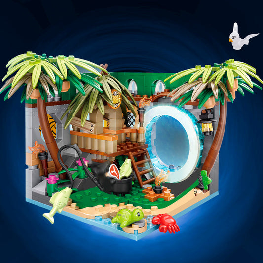Dinosaur Kingdom Space Travel Micro Building Sets - Kawaiies - Adorable - Cute - Plushies - Plush - Kawaii