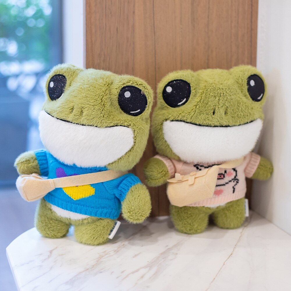 Finley the Mini Frog Plushie Collection - Kawaiies - Adorable - Cute - Plushies - Plush - Kawaii