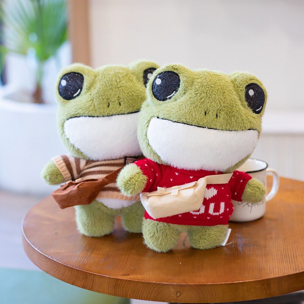 Finley the Mini Frog Plushie Collection - Kawaiies - Adorable - Cute - Plushies - Plush - Kawaii