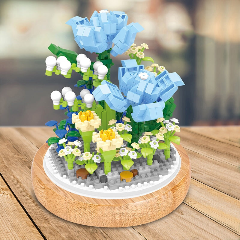 Floral Capsule Micro Building Set Collection - Kawaiies - Adorable - Cute - Plushies - Plush - Kawaii