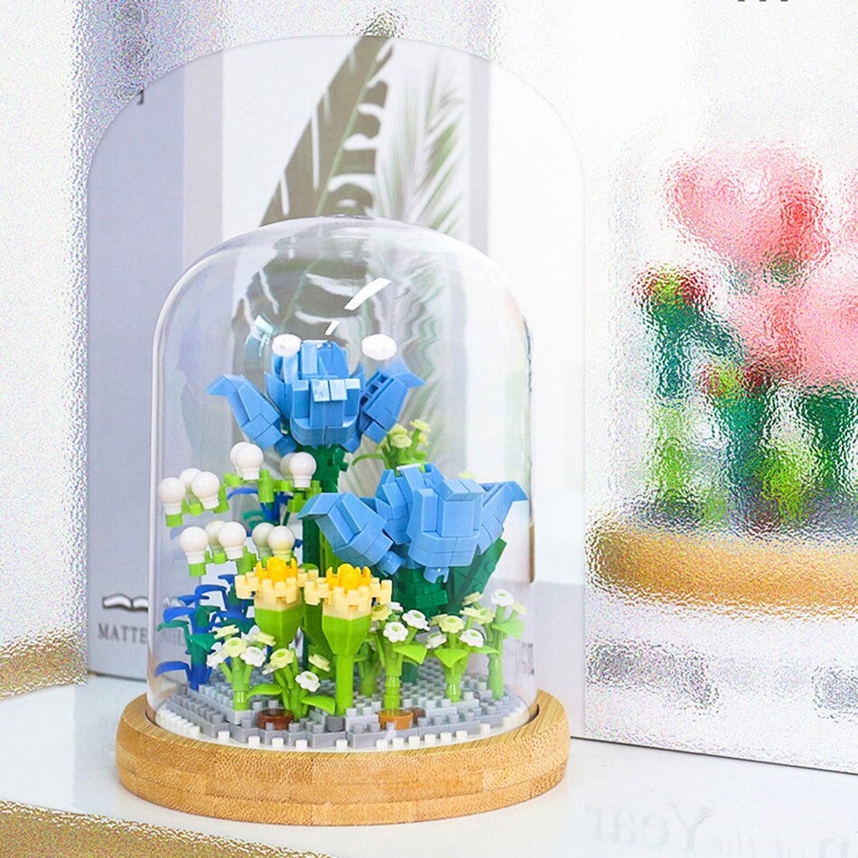 Floral Capsule Micro Building Set Collection - Kawaiies - Adorable - Cute - Plushies - Plush - Kawaii
