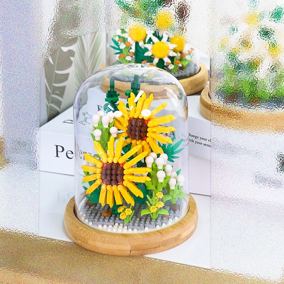 Floral Capsule Micro Building Set Collection - Kawaiies - Adorable - Cute - Plushies - Plush - Kawaii