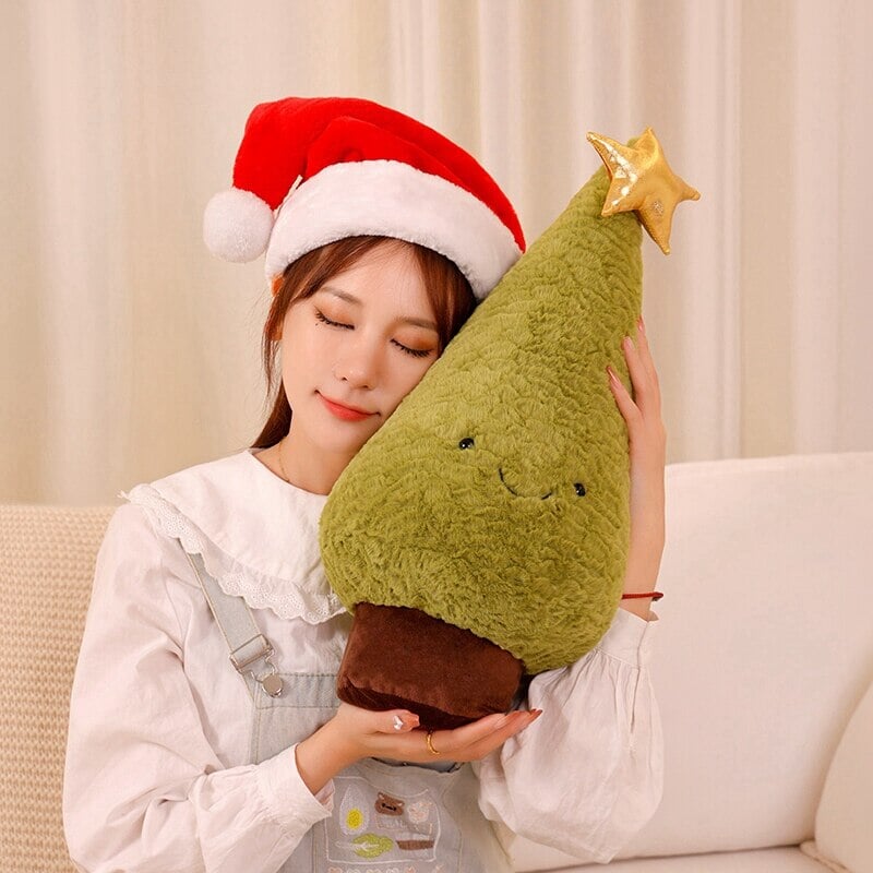 Fluffy Christmas Tree & Reindeer Plushie - Kawaiies - Adorable - Cute - Plushies - Plush - Kawaii