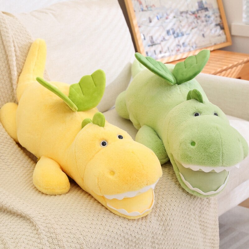 Flying Fluffy Dragon Plush Stuffed Toy - Kawaiies - Adorable - Cute - Plushies - Plush - Kawaii