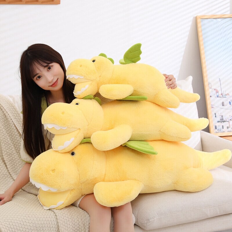 Flying Fluffy Dragon Plush Stuffed Toy - Kawaiies - Adorable - Cute - Plushies - Plush - Kawaii