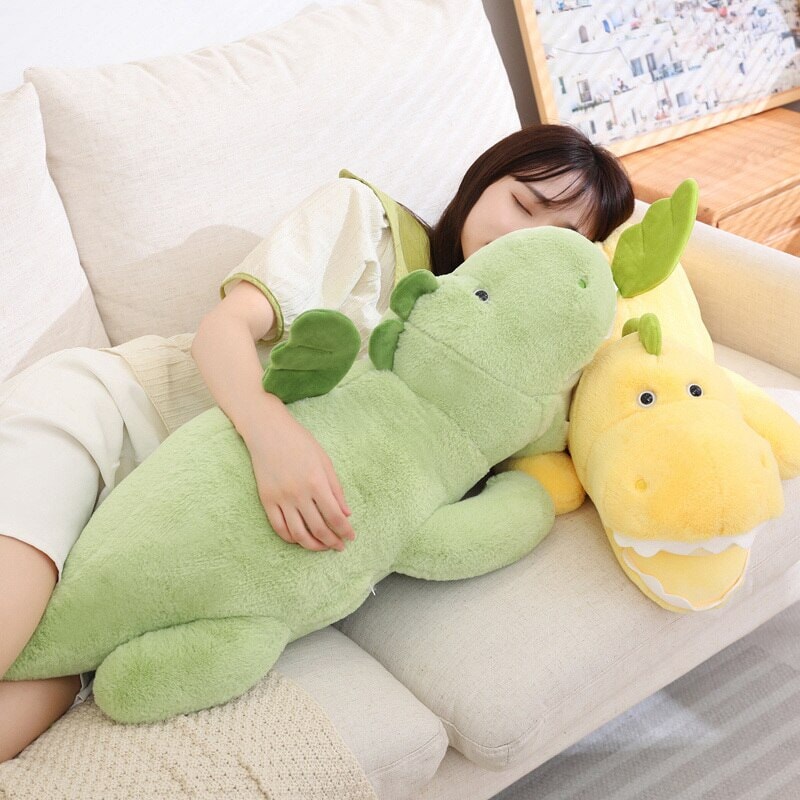 Flying Fluffy Dragon Plush Stuffed Toy - Kawaiies - Adorable - Cute - Plushies - Plush - Kawaii