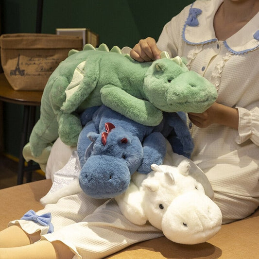 kawaiies-softtoys-plushies-kawaii-plush-Giant Fluffy Dragon Plushie Collection | NEW Soft toy